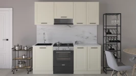 Кухонный гарнитур Берген 2000 белый/Коста Кухонный гарнитур Берген 2000 белый/Коста
