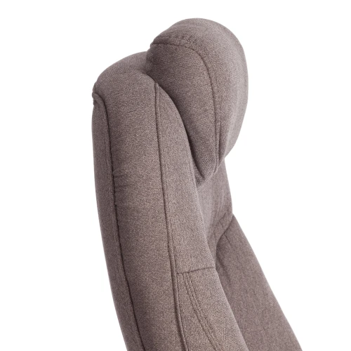 Кресло Trust (max) ткань рогожка Nice, мокко (серо-бежевая)