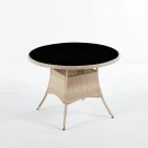 Стол из искусственного ротанга ЭММА «EMMA» (WOOD) D105 см Стол из искусственного ротанга ЭММА «EMMA» (WOOD) D105 см