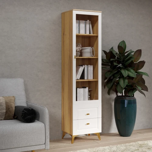 Шкаф-витрина Вега Сапфир