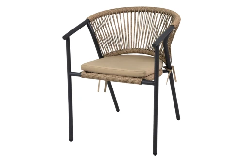 Комплект плетеной мебели MOKKA LYON на 4 персоны с обеденным столом