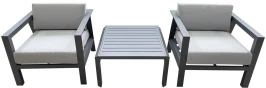 Комплект мебели из алюминия Graphite II