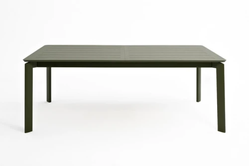 Обеденный стол из алюминия GONZO раздвижной 200/300 см олива  Joygarden