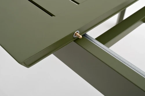 Обеденный стол из алюминия GONZO раздвижной 200/300 см олива  Joygarden