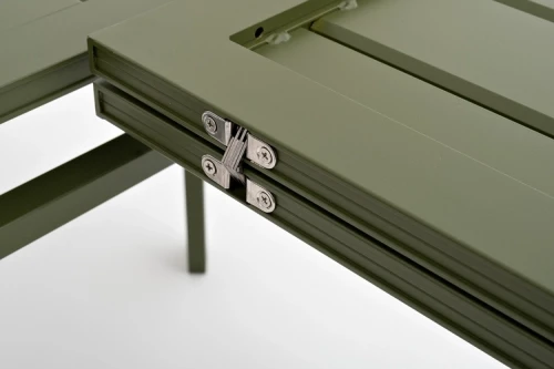 Обеденный стол из алюминия GONZO раздвижной 200/300 см олива  Joygarden