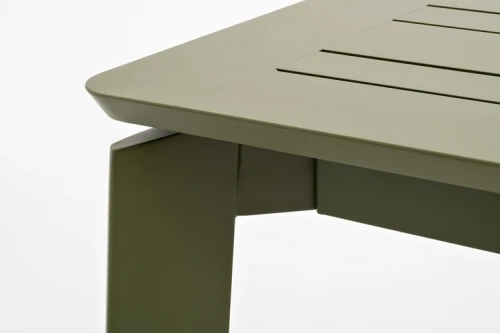 Обеденный стол из алюминия GONZO раздвижной 200/300 см олива  Joygarden