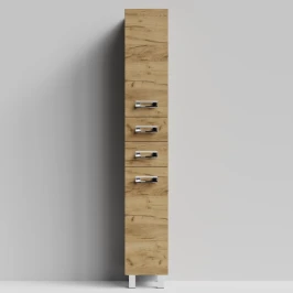 Пенал Орландо 30 напольный, Дуб Тортуга ПВХ 2357-43, правый