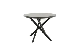 Стол Рига D950, Ароза реликтовая, Антрацит