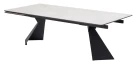 Стол ОРИГАМИ 240 AURA IVORY, керамика / Черный каркас М-City Стол ОРИГАМИ 240 AURA IVORY, керамика / Черный каркас М-City