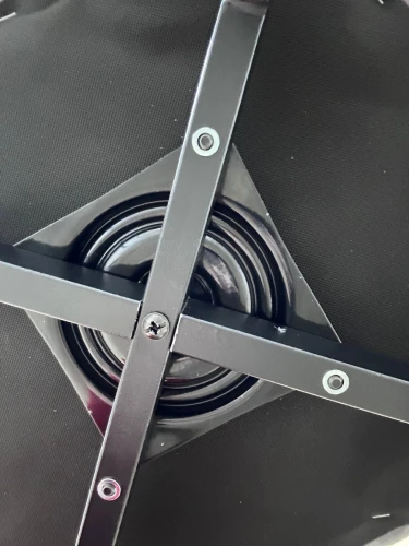 Стул CASA, 360 град. поворот. B5 Капучино, велюр / черный каркас,М-City