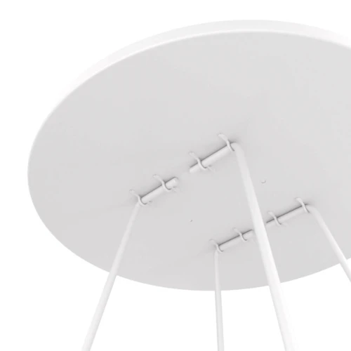 Столик журнальный SHT-CT42 белый муар