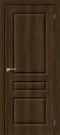 Межкомнатная дверь винил BRAVO Скинни-14 Dark Barnwood