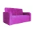 Диван  Оксфорд  90х170 велюр  фиолетовый
