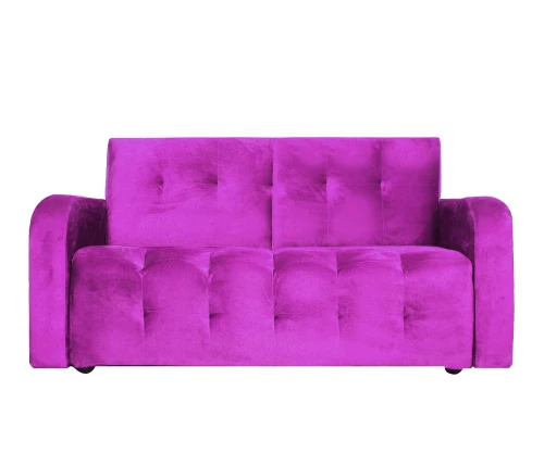 Диван  Оксфорд  90х170 велюр  фиолетовый
