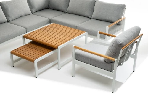 Лаунж зона из алюминия MAYA M белая  Joygarden