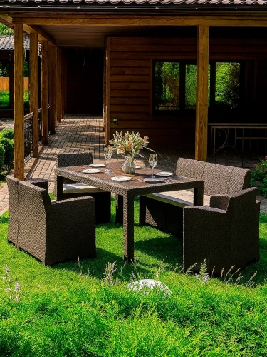 Комплект мебели GRAND LANA DINING L коричневый