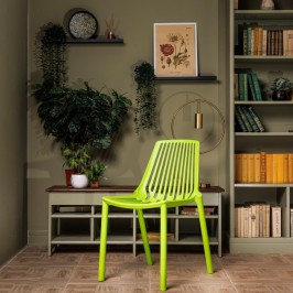 Пластиковый стул NICO зеленый