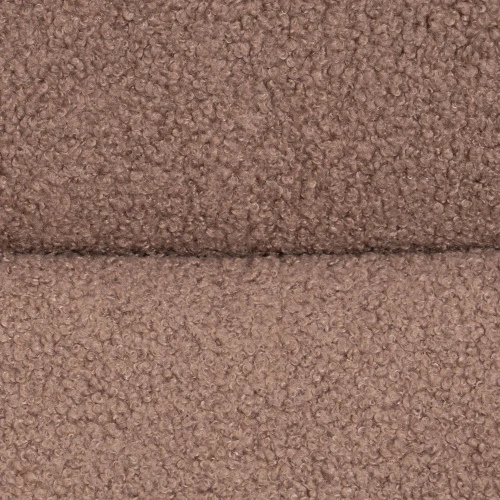 Кресло Dover хром букле, коричневый, barni cocoa