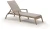 Шезлонг-лежак плетеный A30B2-W56 Light Brown с матрасом
