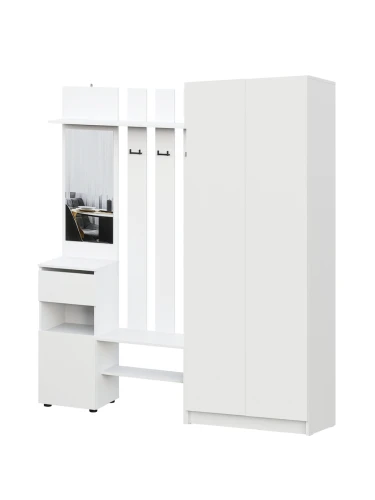 Прихожая Бали, Белый. Комплект 9