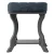 Банкетка Берже 26 серый графит