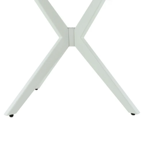 Стол «Оскар» D950 GLASS, стекло черное