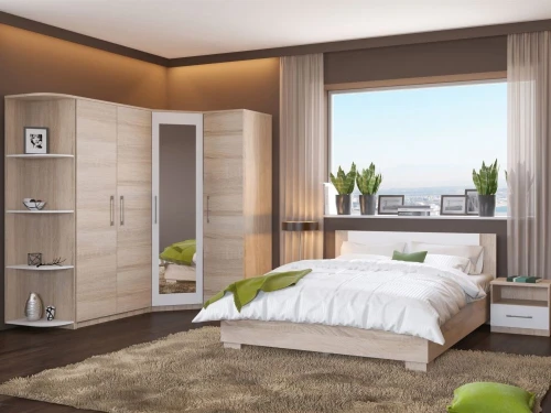 Шкаф «Аврора» 2дв, Дуб сонома/Белый