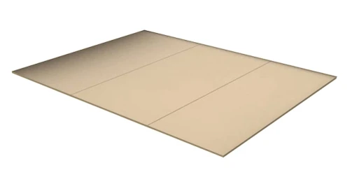 Кровать с настилом ЛДСП Эрика 160х200, венге/дуб молочный