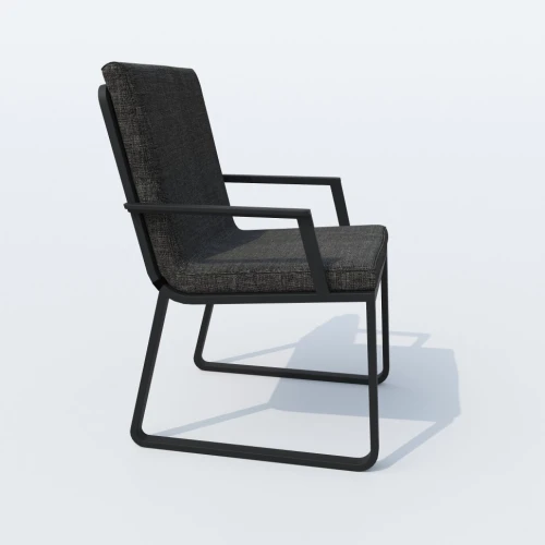 Стул ALBA маренго - каркас карбон