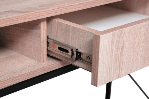 Стол Скарлетт Дуб Сонома/Черный