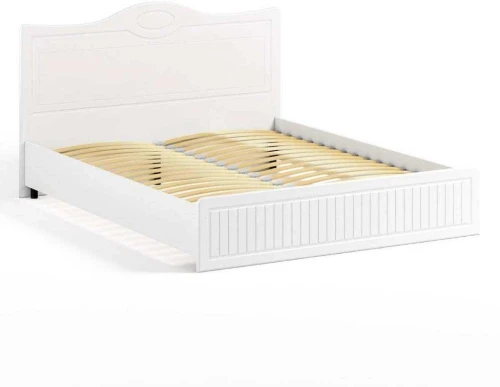 Кровать 1600 Монако МН-9 белое дерево