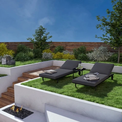 Шезлонг COSTA на колесах антрацит - каркас карбон