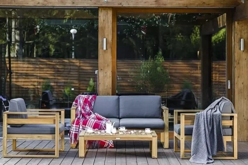 Кофейный стол из акации BOOKA  Joygarden