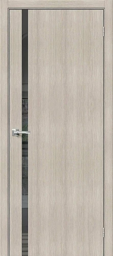 Межкомнатная дверь экошпон ĒLPORTA Браво-1.55 Cappuccino Veralinga Mirox Grey