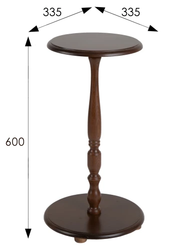 Подставка для цветов Селена средне-коричневый