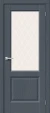 Межкомнатная дверь экошпон Неоклассик-33 Stormy Wood White Сrystal