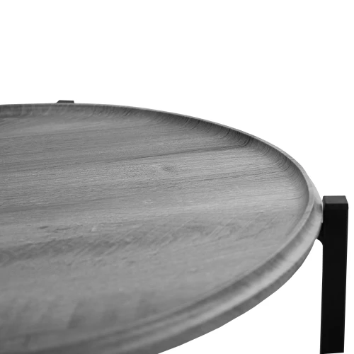 Стол журнальный BeautyStyle 21 орех гикори grey/черный