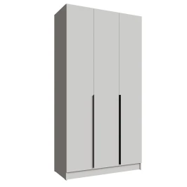 Распашной шкаф Мадрид 1,2, Белый