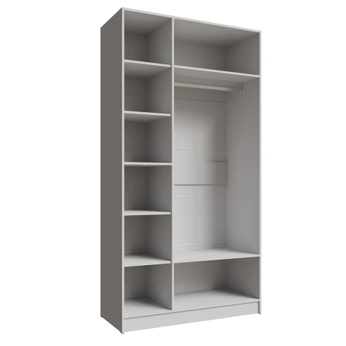 Распашной шкаф Мадрид 1,2, Белый