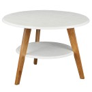 Стол журнальный BeautyStyle 17 белый/бук