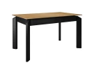 Стол DikLine KT140 керамика HC001 матовая/опоры черные Стол DikLine KT140 керамика HC001 матовая/опоры черные