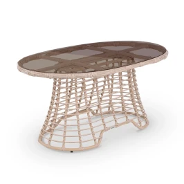 Стол ЛОТУС 1520 Ирбис искусственный ротанг