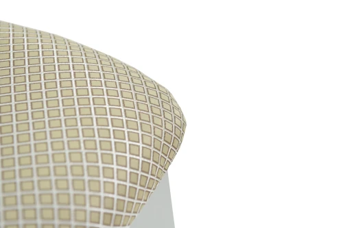 Стул Тулон 2, спинка мягкая, Эмаль белая/Атина