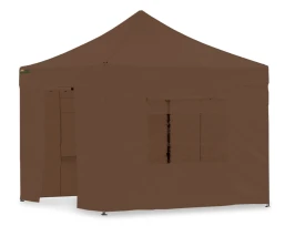 Быстровозводимая беседка-шатер 3х3 м Серии S8  -  Коричневый