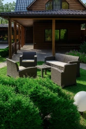 Комплект мебели GRAND LANA XL коричневый Комплект мебели GRAND LANA XL коричневый