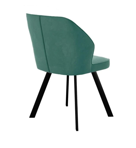 Стул DikLine 232 поворотный Z39 авокадо, ножки черные