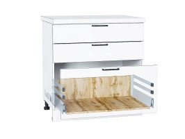 Ящик высокий POWER BOX2 с 2-ым рейлингом Дуб Вотан 199*768*447