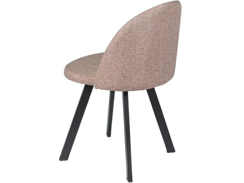 Стул ДП2-25 «Спайдер», рогожка «Кэмел», каркас черный матовый