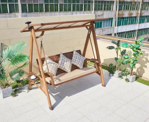 Качели садовые Magnate W из алюминия