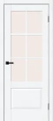 Межкомнатная дверь распашная BRAVO Прима-13.0.1 White Silkwood Magic Fog